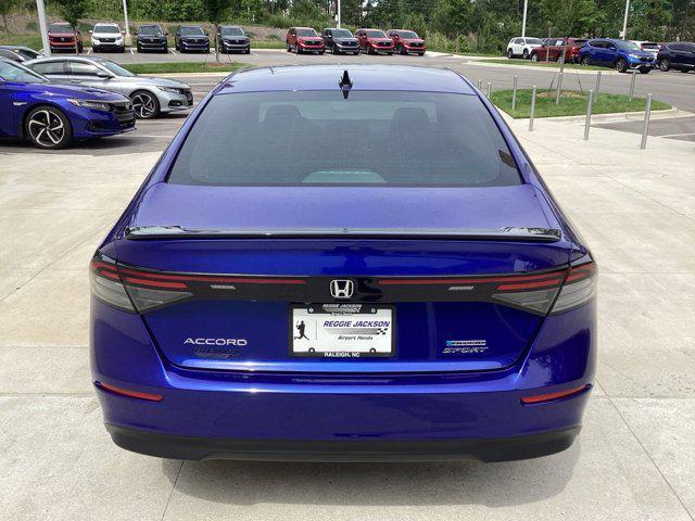 new 2024 Honda Accord Hybrid car, priced at $34,445