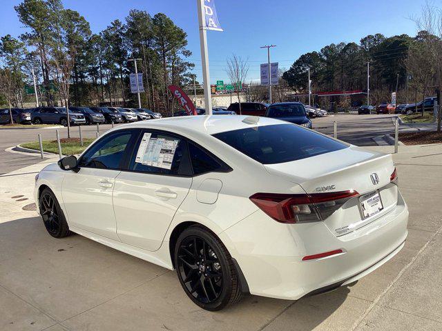 new 2025 Honda Civic car, priced at $27,800