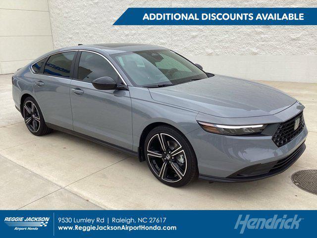 new 2024 Honda Accord Hybrid car, priced at $34,445