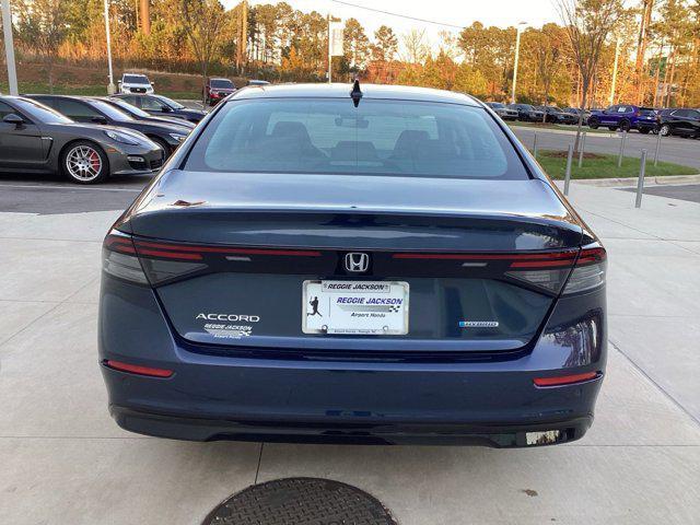 used 2024 Honda Accord Hybrid car, priced at $29,710