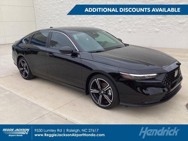 new 2024 Honda Accord Hybrid car, priced at $33,990