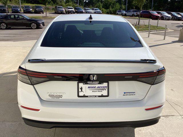 new 2024 Honda Accord Hybrid car, priced at $34,445