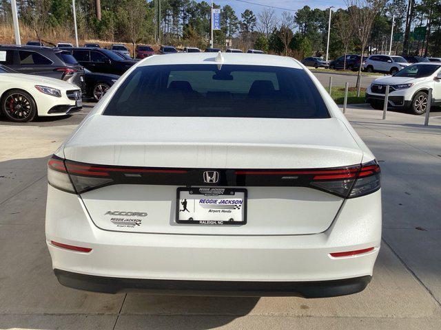 used 2023 Honda Accord car, priced at $28,442