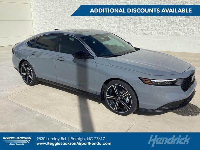 new 2024 Honda Accord Hybrid car, priced at $34,445