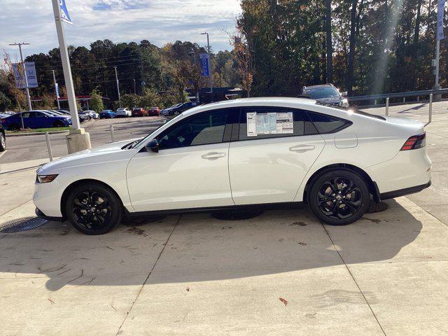 new 2025 Honda Accord car, priced at $32,110