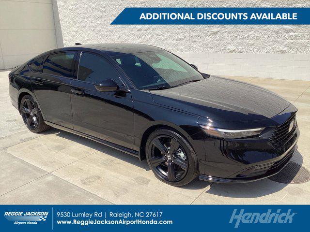 new 2024 Honda Accord Hybrid car, priced at $35,970