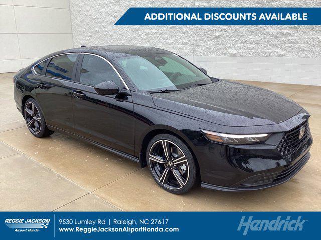 new 2024 Honda Accord Hybrid car, priced at $33,990