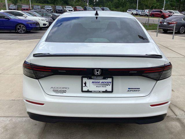 new 2024 Honda Accord Hybrid car, priced at $34,445