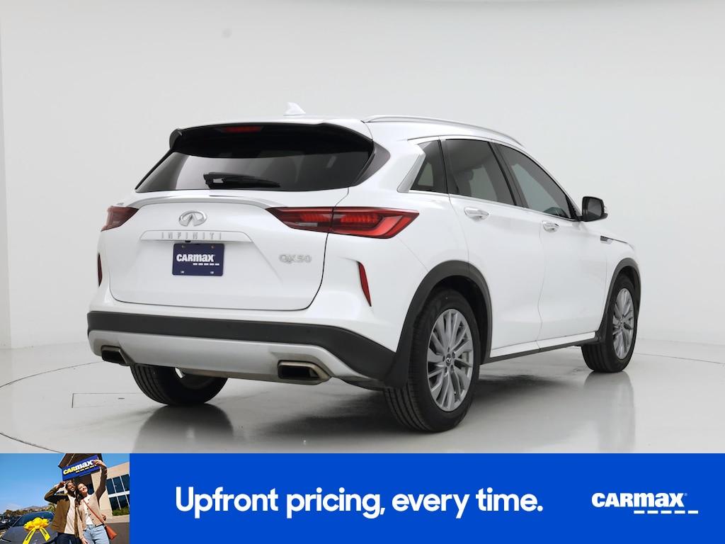 used 2023 INFINITI QX50 car, priced at $26,998