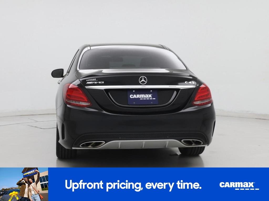 used 2018 Mercedes-Benz AMG C 43 car, priced at $28,998