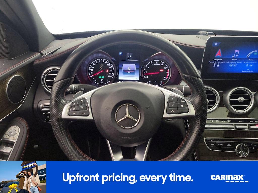 used 2018 Mercedes-Benz AMG C 43 car, priced at $28,998