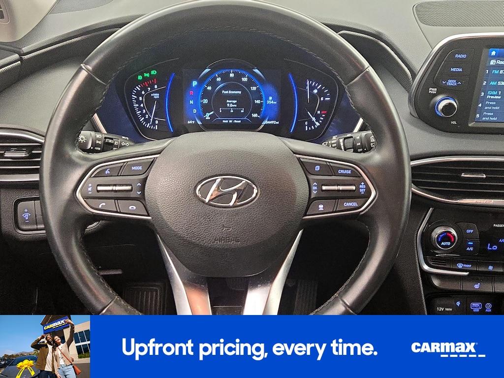 used 2020 Hyundai Santa Fe car, priced at $19,998