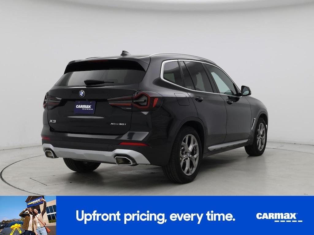 used 2022 BMW X3 car, priced at $31,998