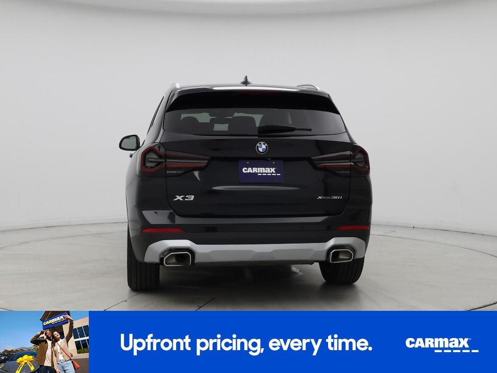 used 2022 BMW X3 car, priced at $31,998