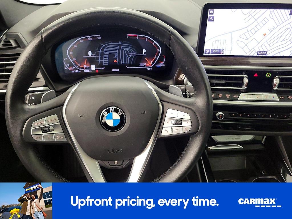 used 2022 BMW X3 car, priced at $31,998