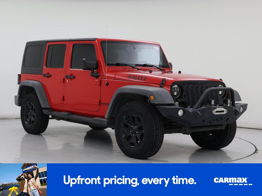 used 2016 Jeep Wrangler car, priced at $24,998