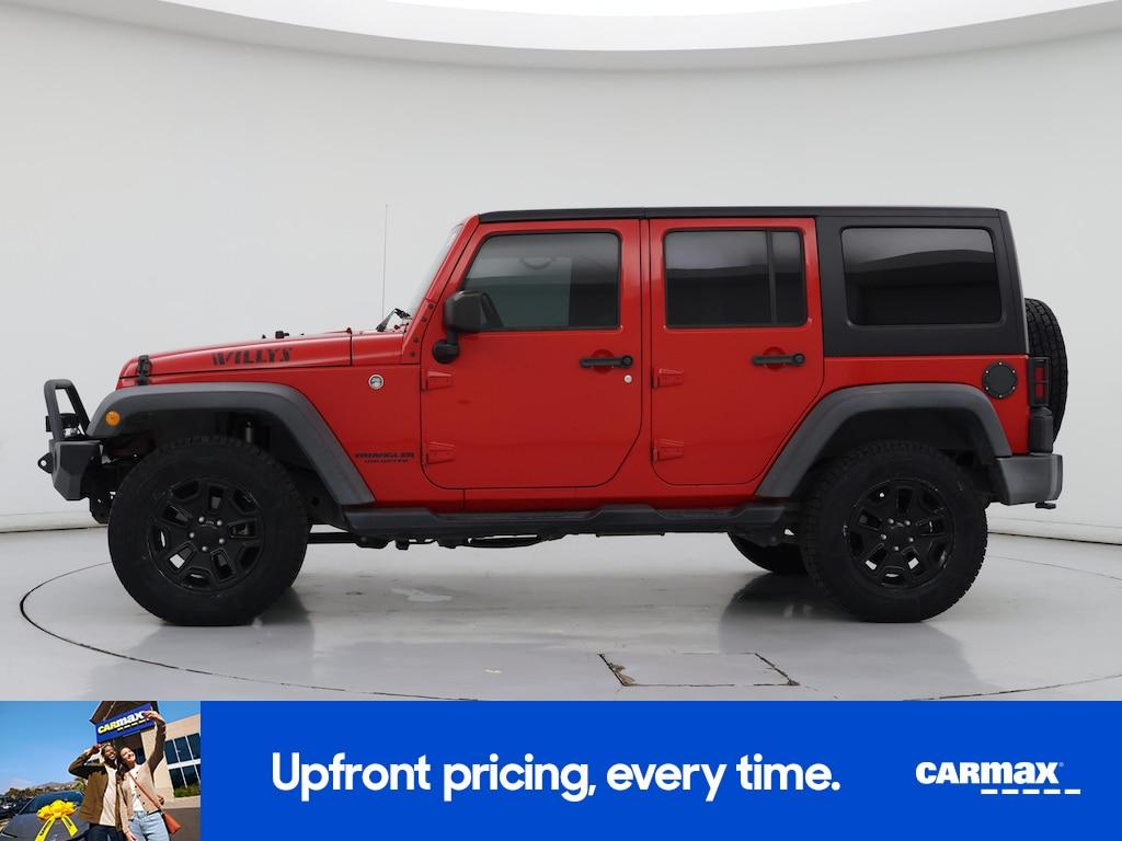 used 2016 Jeep Wrangler car, priced at $24,998