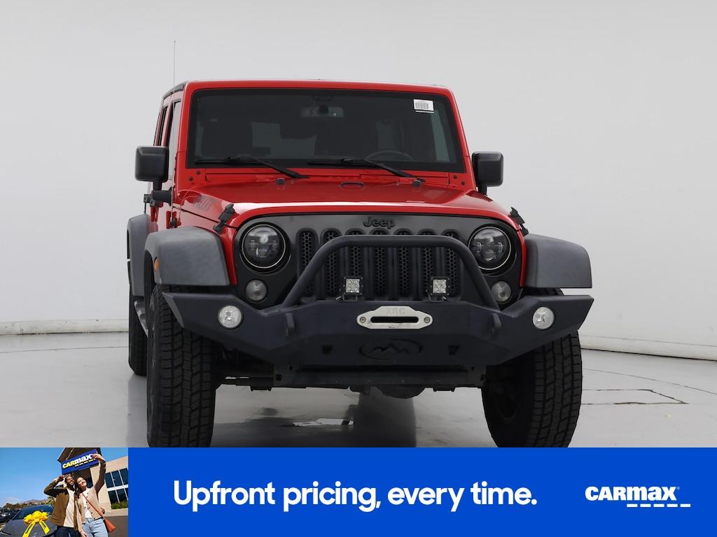 used 2016 Jeep Wrangler car, priced at $24,998