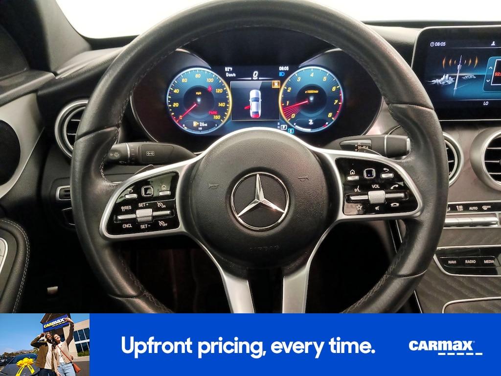 used 2021 Mercedes-Benz C-Class car, priced at $24,998