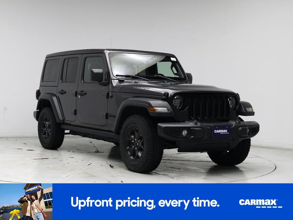 used 2021 Jeep Wrangler car, priced at $32,998