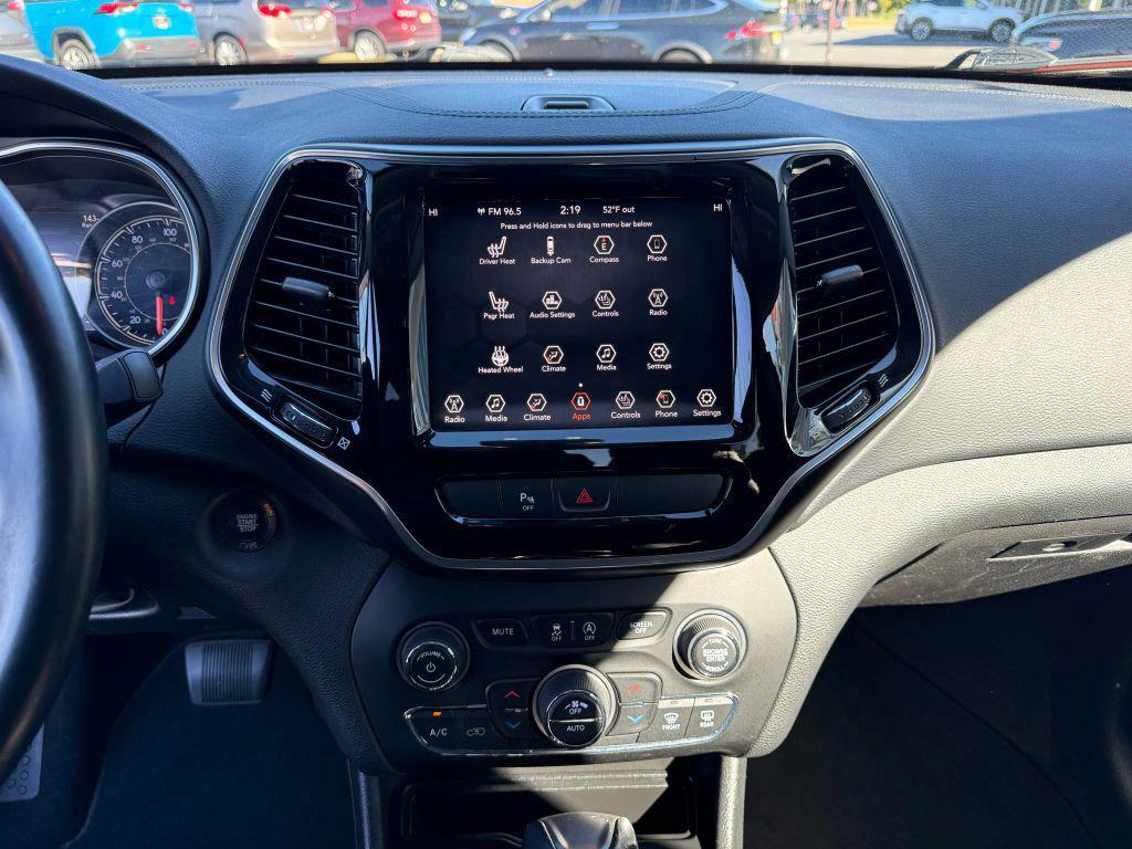 used 2019 Jeep Cherokee car, priced at $18,495