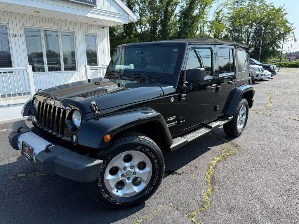 used 2014 Jeep Wrangler Unlimited car, priced at $15,295