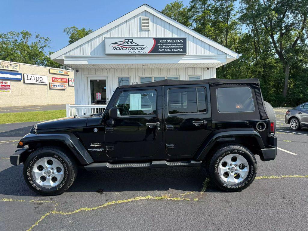 used 2014 Jeep Wrangler Unlimited car, priced at $15,295