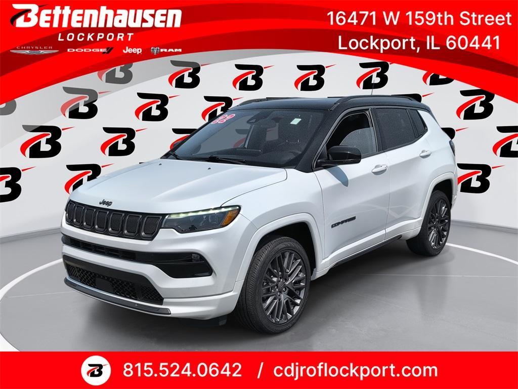 used 2022 Jeep Compass car, priced at $24,500
