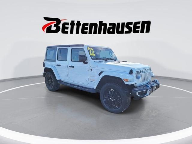 used 2022 Jeep Wrangler Unlimited 4xe car, priced at $30,900