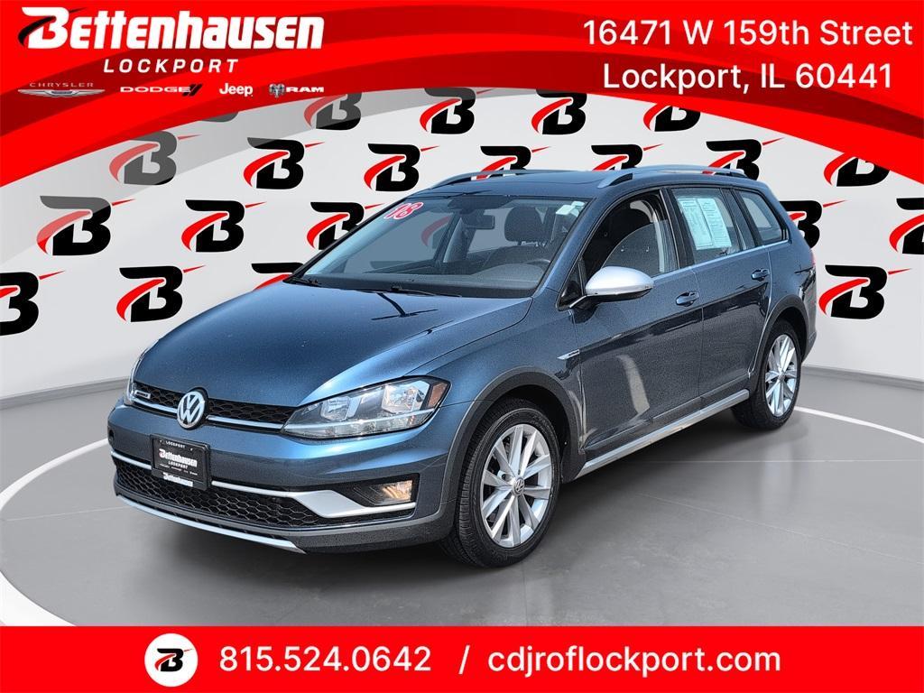 used 2018 Volkswagen Golf Alltrack car, priced at $15,290
