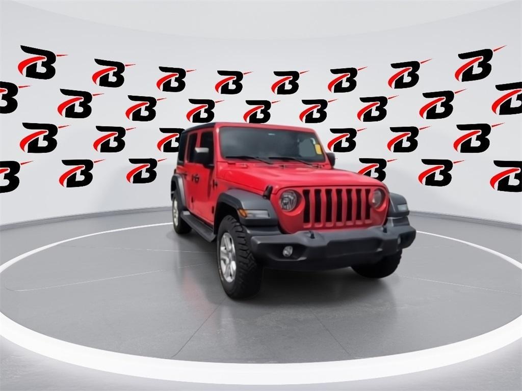 used 2018 Jeep Wrangler Unlimited car, priced at $22,390