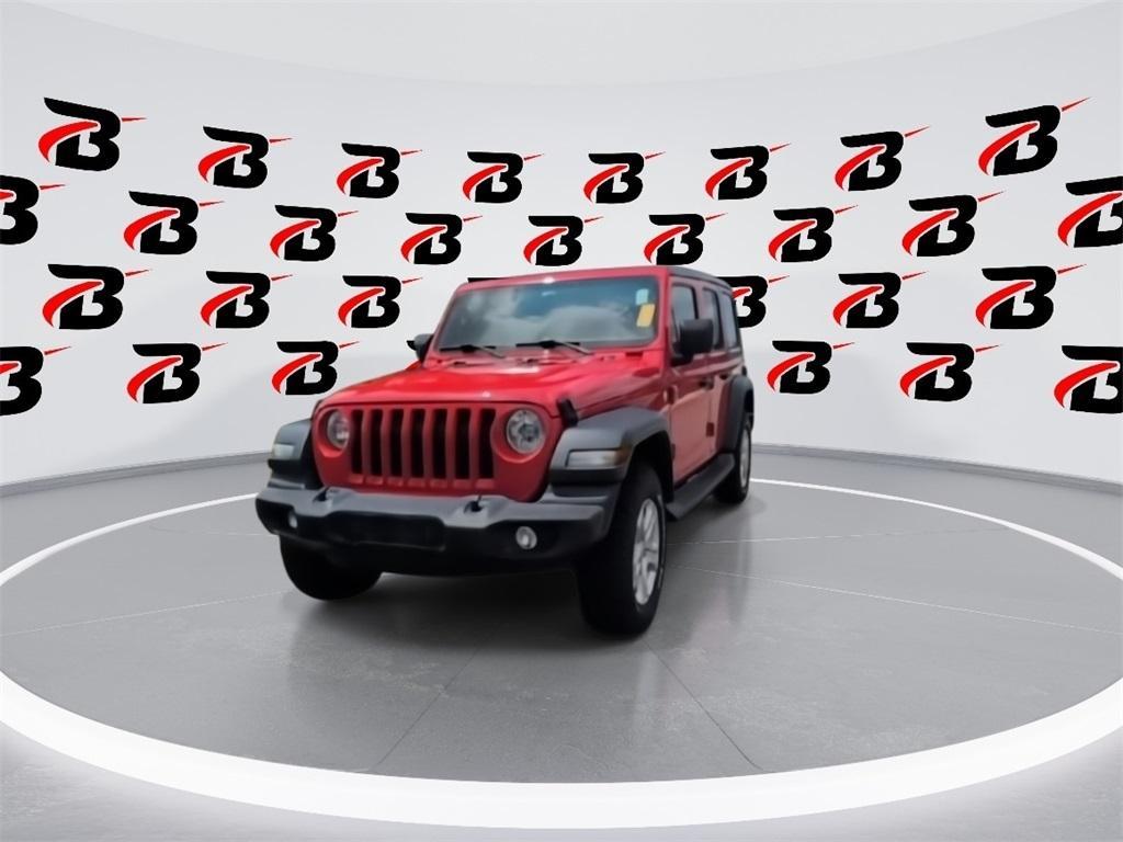 used 2018 Jeep Wrangler Unlimited car, priced at $22,390