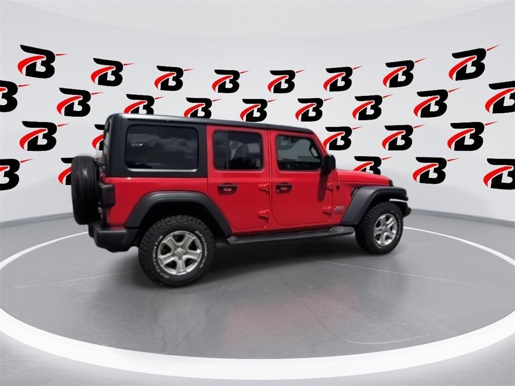 used 2018 Jeep Wrangler Unlimited car, priced at $22,390