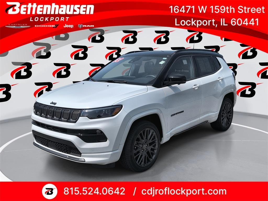 used 2022 Jeep Compass car, priced at $22,900
