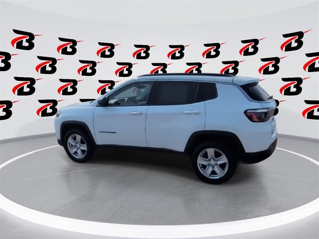 used 2022 Jeep Compass car, priced at $17,500