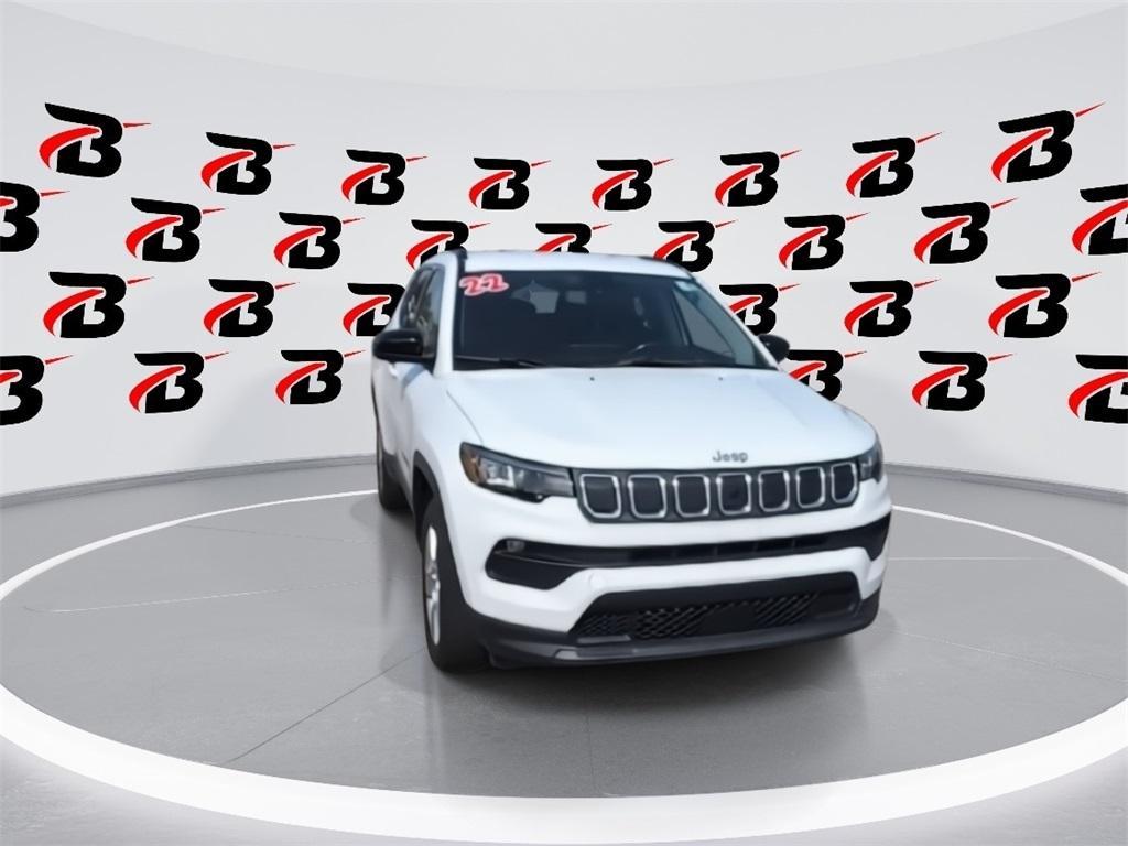 used 2022 Jeep Compass car, priced at $17,500