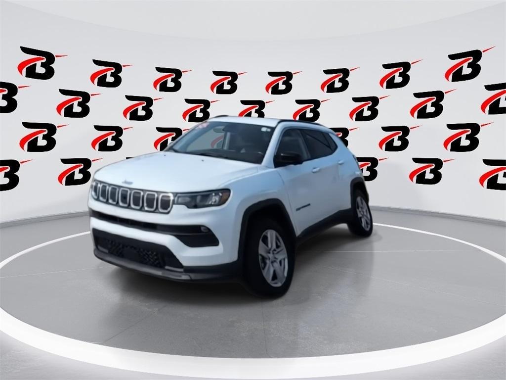 used 2022 Jeep Compass car, priced at $17,500