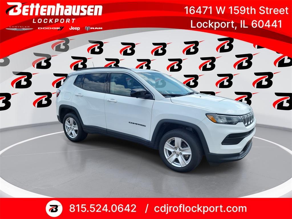 used 2022 Jeep Compass car, priced at $17,900