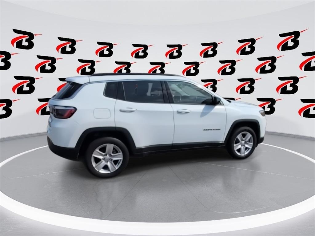 used 2022 Jeep Compass car, priced at $17,500