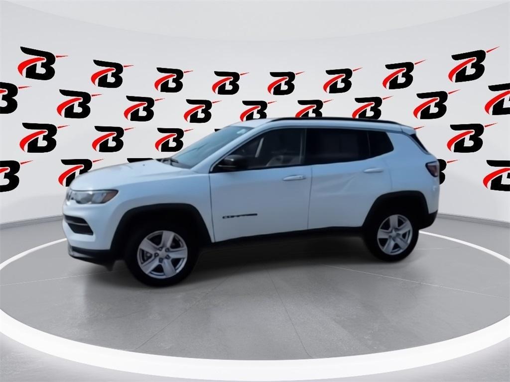 used 2022 Jeep Compass car, priced at $17,500