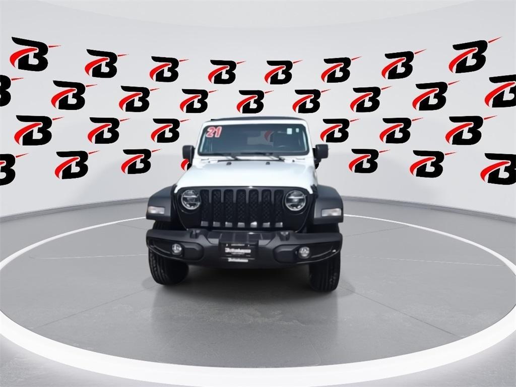 used 2021 Jeep Wrangler Unlimited car, priced at $30,490