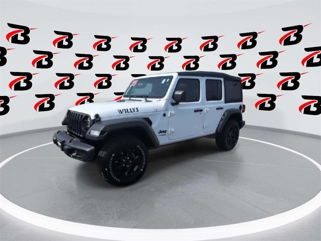 used 2021 Jeep Wrangler Unlimited car, priced at $30,490
