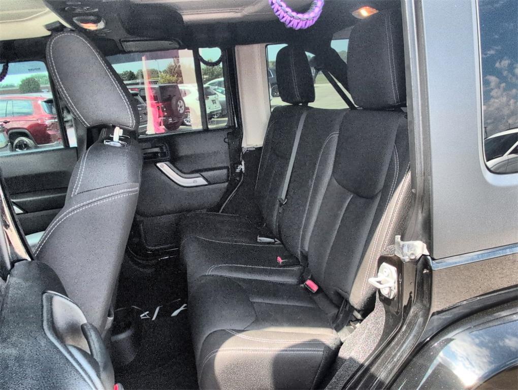 used 2017 Jeep Wrangler Unlimited car, priced at $19,980