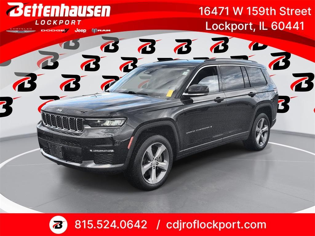 used 2021 Jeep Grand Cherokee L car, priced at $25,500