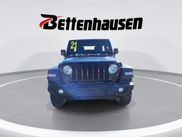 used 2021 Jeep Wrangler Unlimited car, priced at $29,126