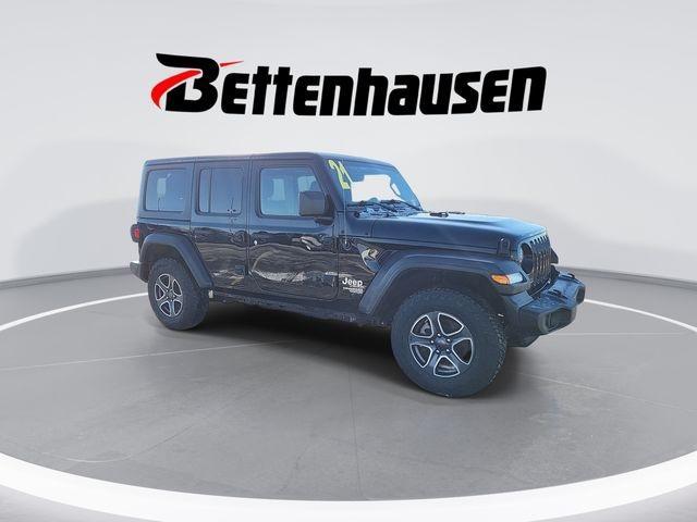 used 2021 Jeep Wrangler Unlimited car, priced at $29,126