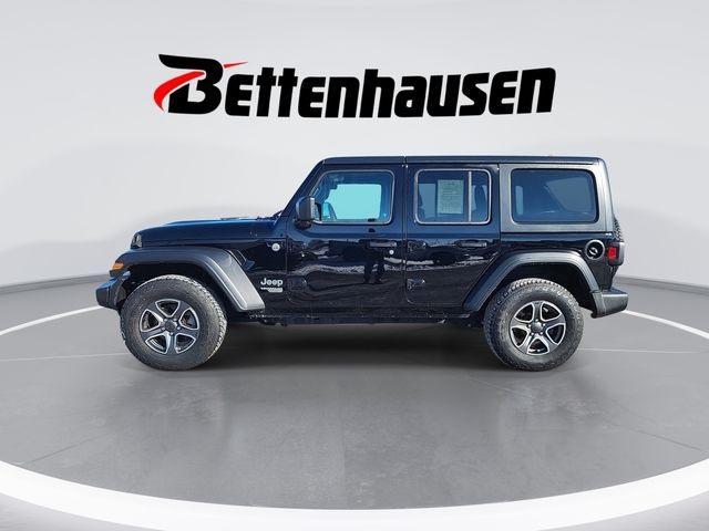 used 2021 Jeep Wrangler Unlimited car, priced at $29,126