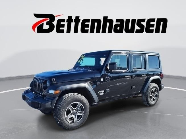 used 2021 Jeep Wrangler Unlimited car, priced at $29,126