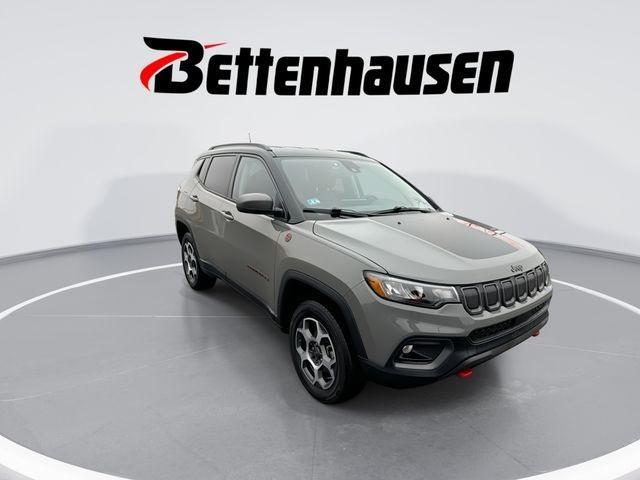 used 2022 Jeep Compass car, priced at $23,250