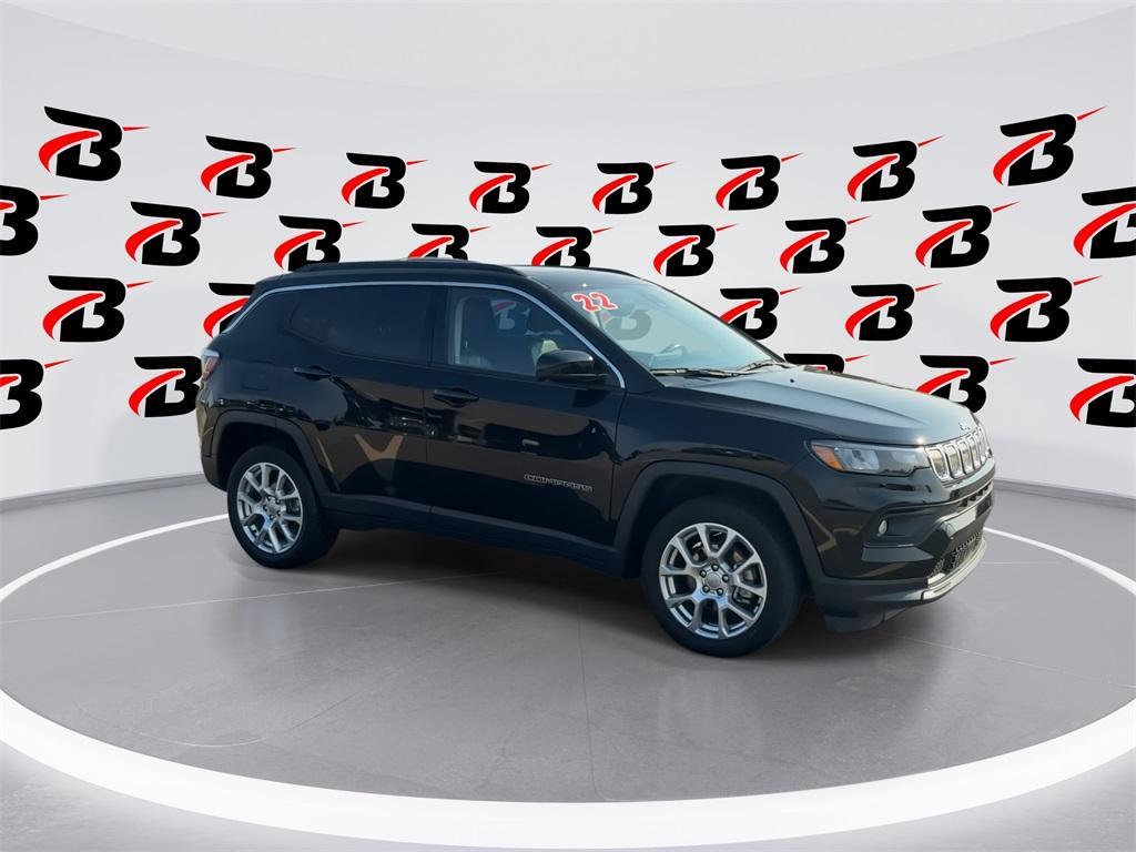 used 2022 Jeep Compass car, priced at $22,500